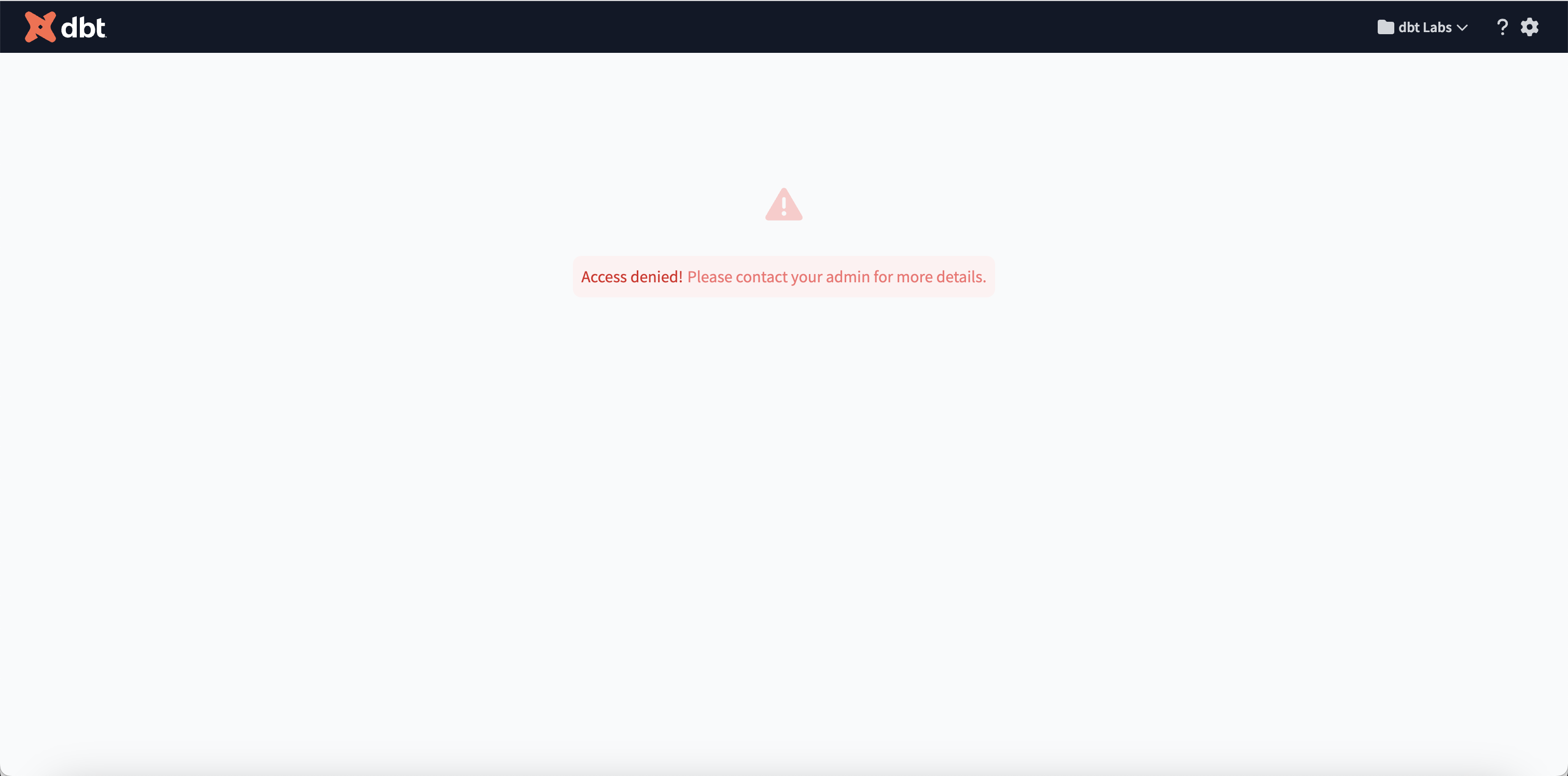 IP restricted access denied message for email logins IP restricted access denied message for email logins